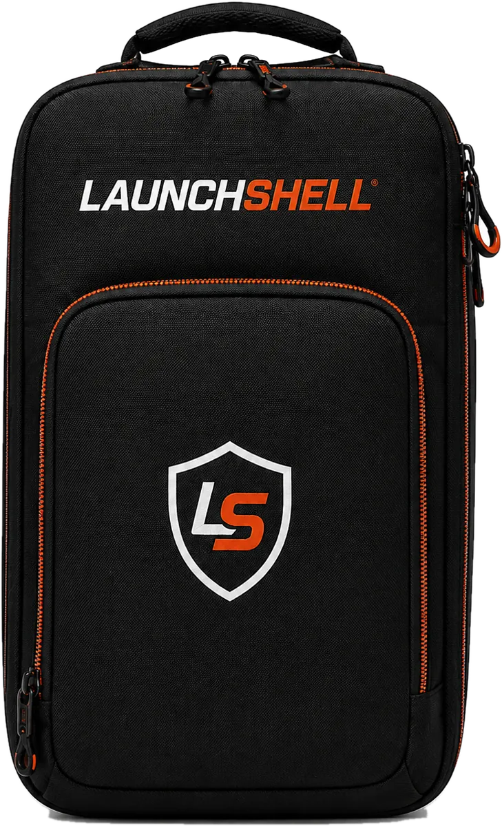 LaunchShell Premium Carry Case in Stealth Black